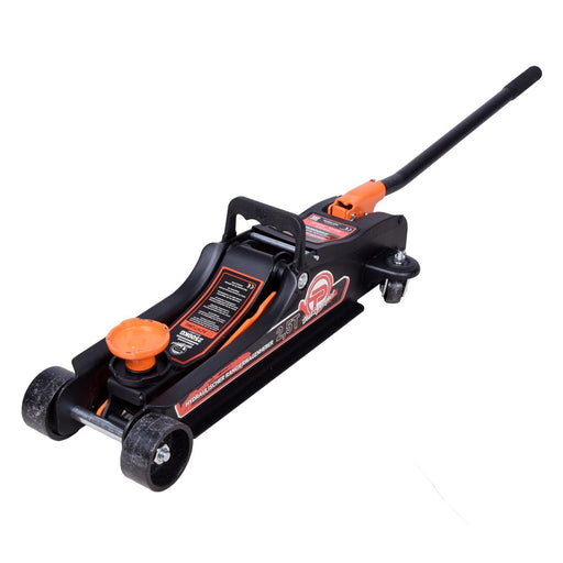 Produktbild Rangierwagenheber - TP Hydraulischer KFZ-Rangierwagenheber 2,5t orange Koffer, SUV-Adapter und 2x Gummiauflage