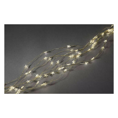 LED Sternenlametta 200 warm weiß Diod.