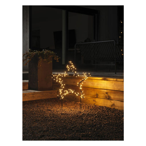 Produktbild Dekofigur - Konstsmide LED Metallstern 65 cm mit 150 Lichtern in Bernstein 4463-800