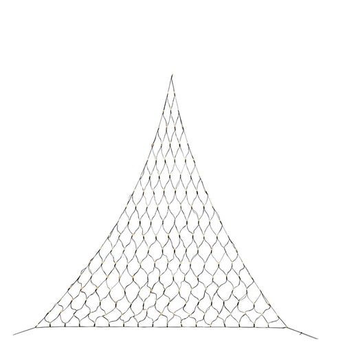 Produktbild LED-Lichternetz - Konstsmide LED Lichternetz "Triangel" mit 171 Lichtern in Bernstein 4039-800