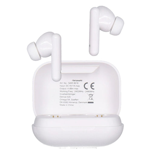 Produktbild wireless In-Ear-Kopfhörer - Hanseatic HWE-23 Wireless In-Ear Bluetooth Kopf hörer weiß