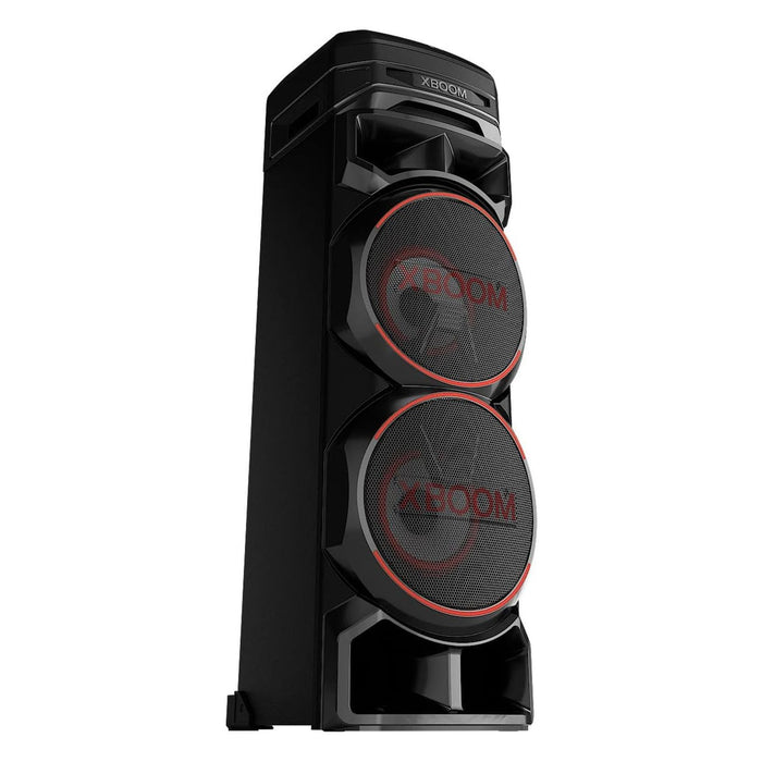 LG XBOOM RNC9 AiO Hi-Fi System Party-Lautsprecher Karaokefunktion DAB+ Bluetooth Beleuchtung schwarz