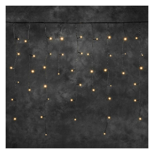 Produktbild LED-Lichterkette - Konstsmide LED System Erweiterung Eisregenlichter bernsteinfarbene Dioden für Außen