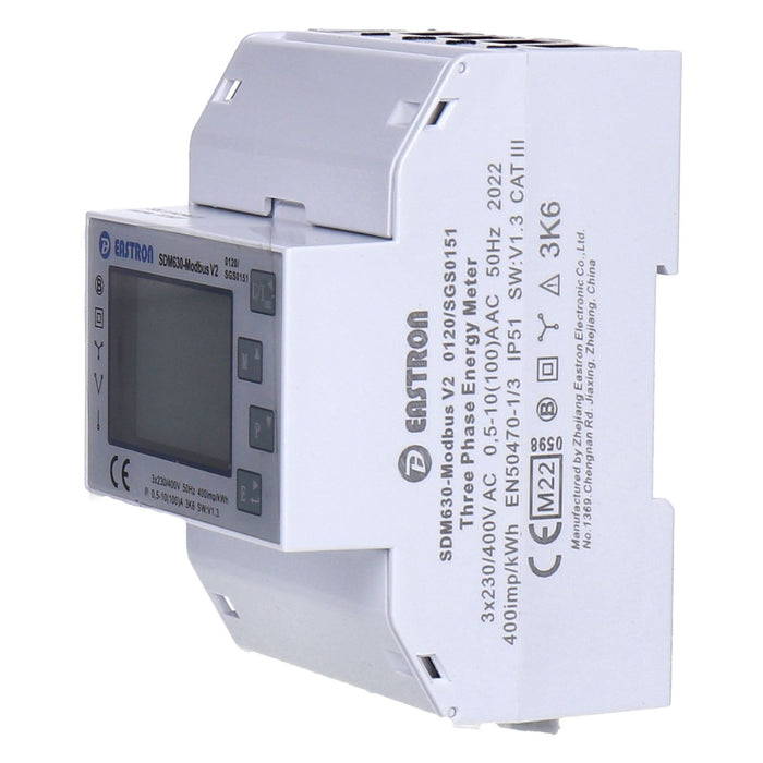 Eastron Smart Meter SDM630 Modbus-V2 0 % MwSt. (gem. § 12 Abs. 3 UStG)