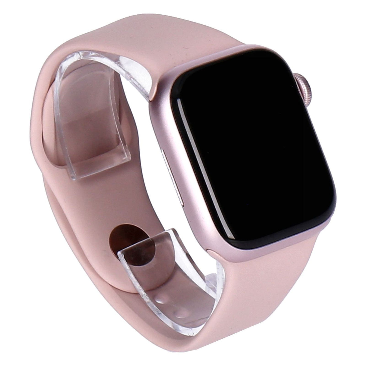 Produktbild Smartwatch - Apple Watch Series 9 GPS 41mm Rosé S/M Aluminiumgehäuse mit Sportarmband Pink