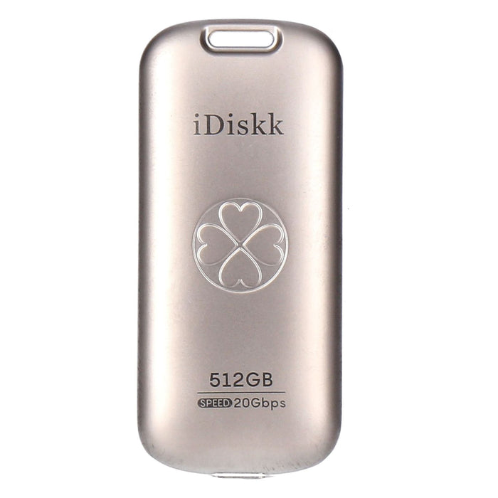 iDiskk Disque ext. SSD 512GB silber