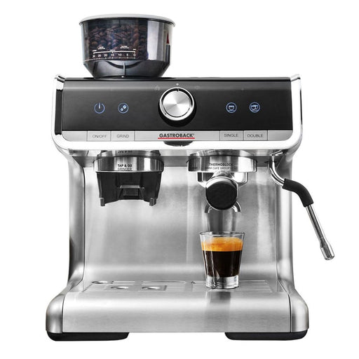 Produktbild Espressomaschine - Gastroback 42616 Design Espresso Barista Pro Espressomaschine Edelstahl/Schwarz