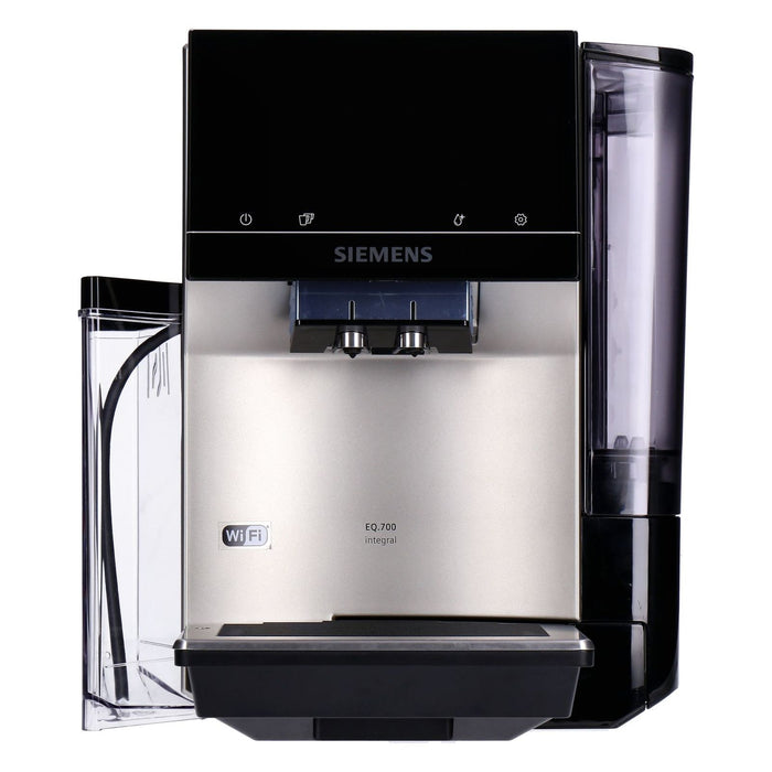 Siemens EQ700 integral Kaffeevollautomat TQ703D07 silber schwarz