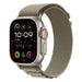 Apple Watch Ultra 2 49mm GPS + 4G Titangehäuse Alpine Loop Olive Gr. M