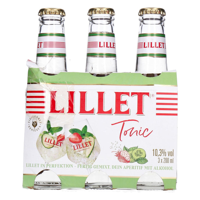 Lillet Tonic Gurke Minze 3 x 0,2 L