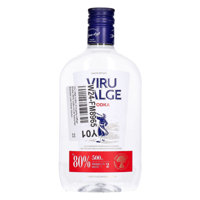 Viru Valge Vodka 80% 1 x 0,5 L