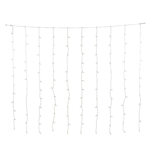 Produktbild LED-Lichtervorhang - Konstsmide LED Lichtervorhang mit 120 Lichtern in warmweiß