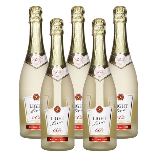 Produktbild Sekt - LIGHT live alkoholfrei weiss 5 x 0,75 L