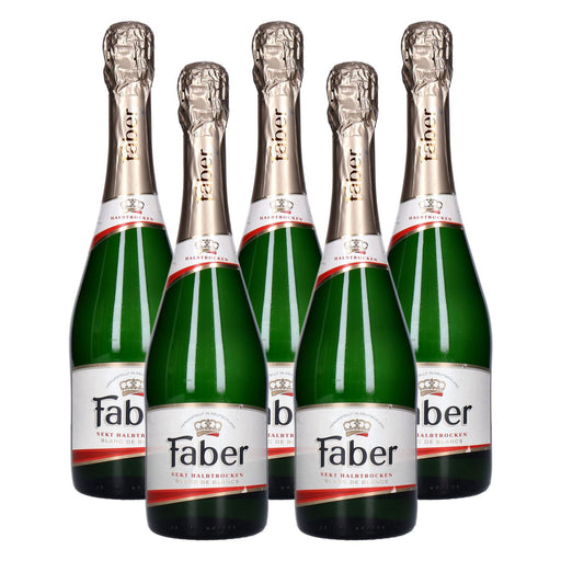 Produktbild Sekt - Faber Sekt Sekt halbtrocken 5 x 0,75 L