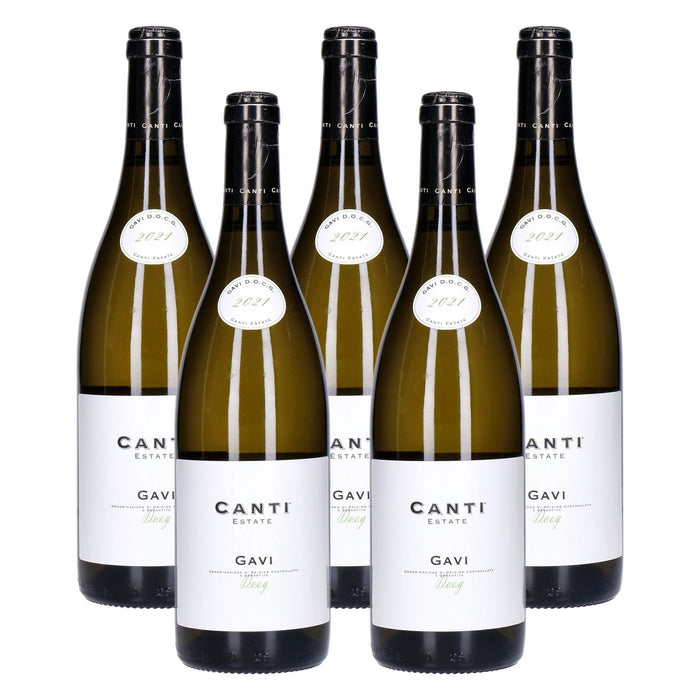 Canti Gavi Weißwein 5 x 0,75 L