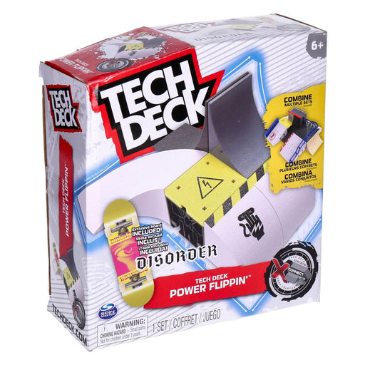 Produktbild Fidget-Gadget - Tech Deck X-Connect Starter-Set - Power Flippin Rampenset Fingerboard Zubehör