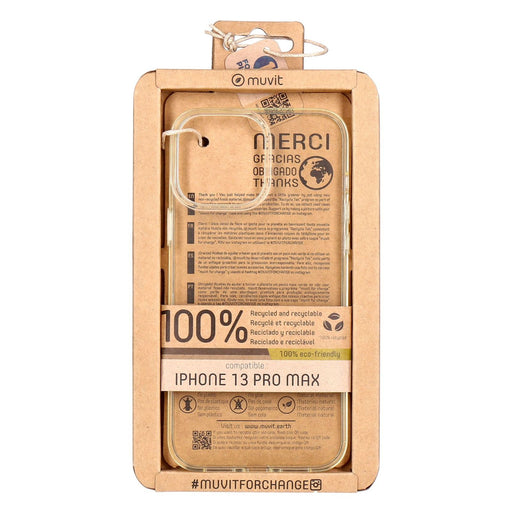 Produktbild Smartphone-Hülle - Muvit Apple iPhone 13 Pro Max Silicon Case Transparent