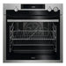 AEG BSS575021M 72 l Edelstahl Backofen schwarz