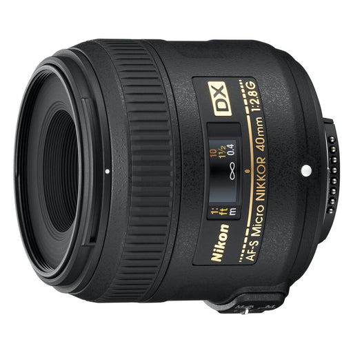 Produktbild Makroobjektiv - Nikon AF-S DX Micro Nikkor 40mm f/2,8G Kamera objektiv Schwarz