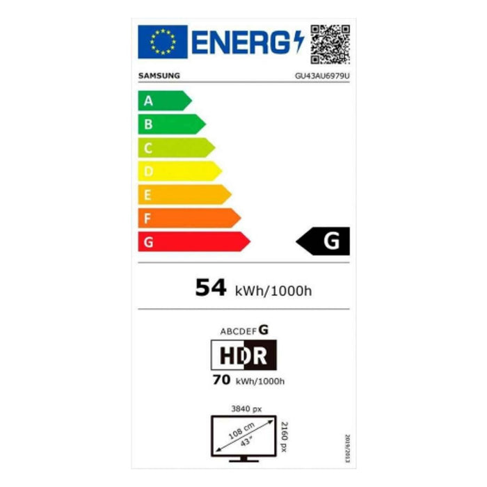 Samsung GU43AU6979U LED-Fernseher 43 Zoll