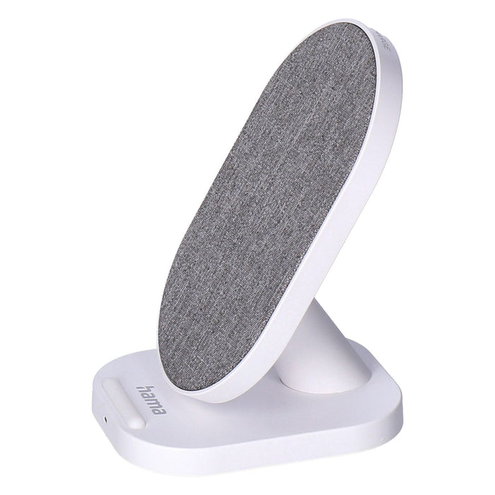 Hama Wireless Charger kabellose Qi-Ladestation 10 Watt Cremeweiß