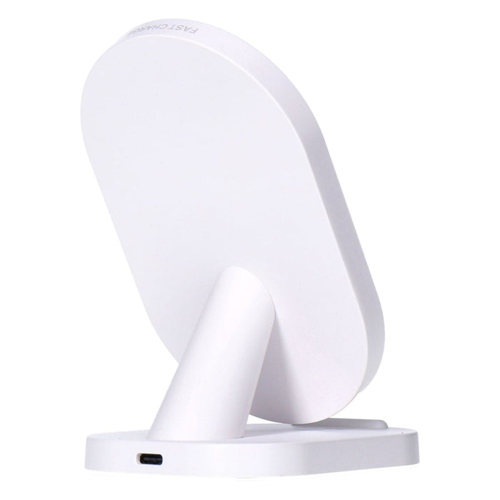 Hama Wireless Charger kabellose Qi-Ladestation 10 Watt Cremeweiß