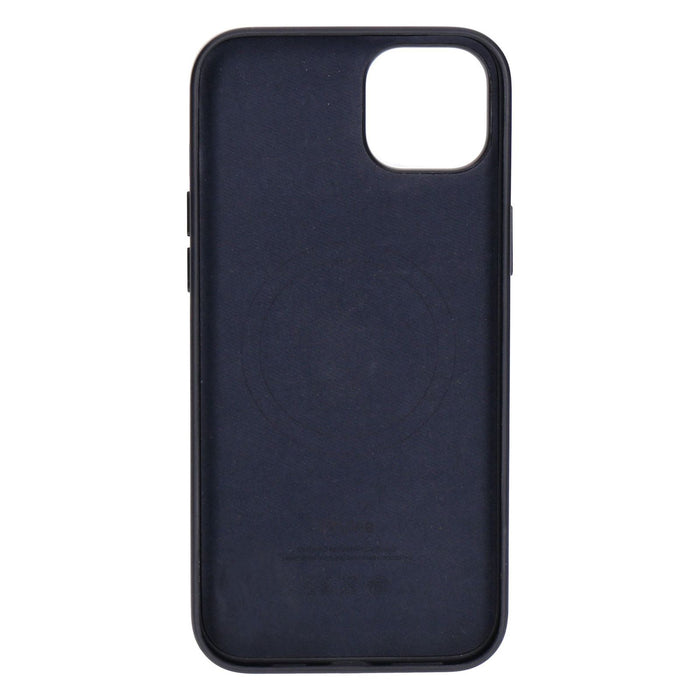 Apple iPhone 15 Plus Feingewebe Case schwarz mit MagSafe