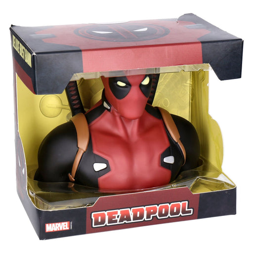 Produktbild Spardose - Marvel Deluxe Spardose Deadpool Büste 17cm Rot/Schwarz