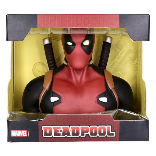 Produktbild Spardose - Marvel Deluxe Spardose Deadpool Büste 17cm Rot/Schwarz