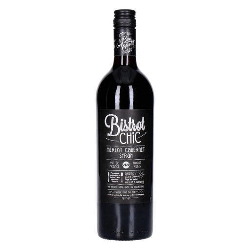 Produktbild Rotwein - Bistrot Chic Merlot Cabernet Sauvignon 5 x 0,75 L