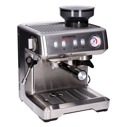 Produktbild Espressomaschine - Gastroback Design Espresso Advanced Barista Espressomaschine Siebträger Edelstahl Silber