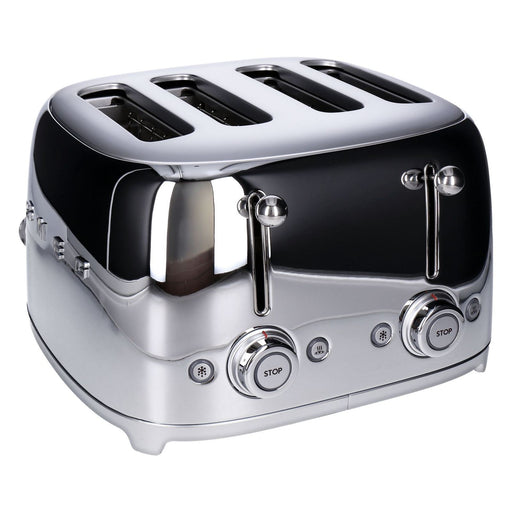 Produktbild Toaster - Smeg TSF03SSEU 4-Schlitz-Toaster 50's Retro Style 2000 W Edelstahl