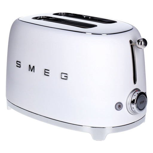 Produktbild Ohne Kategorie - Smeg TSF01WHMEU 2-Schlitz-Toaster 50's Retro Style 950 W weiß matt