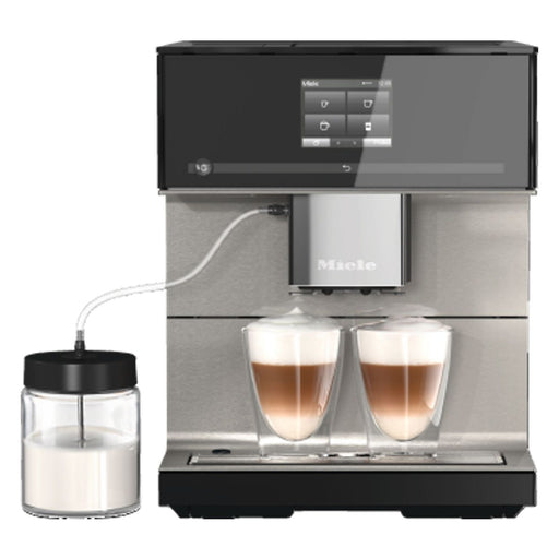 Produktbild Kaffeevollautomat - Miele CM 7550 Kaffeevollautomat Touchscreen WiFi App-Steuerung Obsidanschwarz