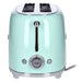 Smeg TSF02PGEU 2-Langschlitz-Toaster 50's Retro Style für 4 Scheiben 1500 W pastellgrün