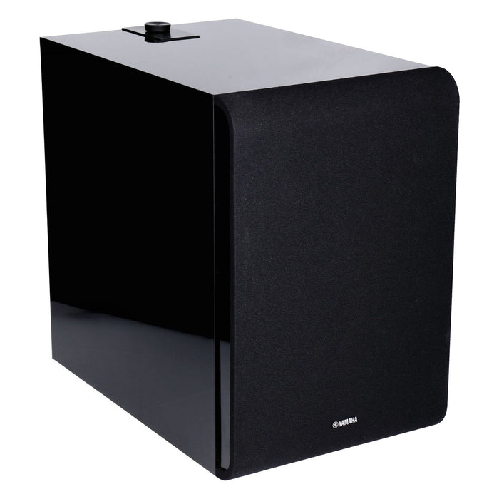 Yamaha MusicCast SUB 100 Subwoofer Lautsprecher App-Steuerung Piano-Black Schwarz