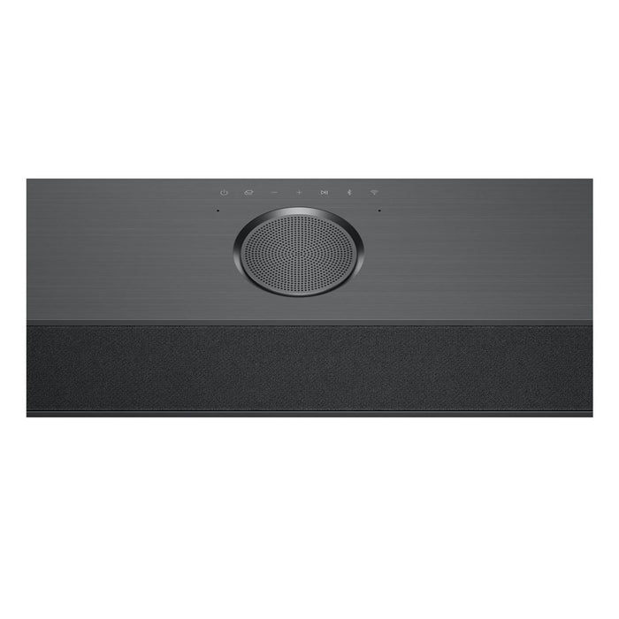 LG DS90QY 5.1.3 Soundbar mit kabellosem Subwoofer HDMI USB  Bluetooth WLAN Dunkel-Silber