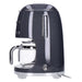 Smeg DCF02GREU Filter-Kaffeemaschine 50's Retro Style 1050 W grau