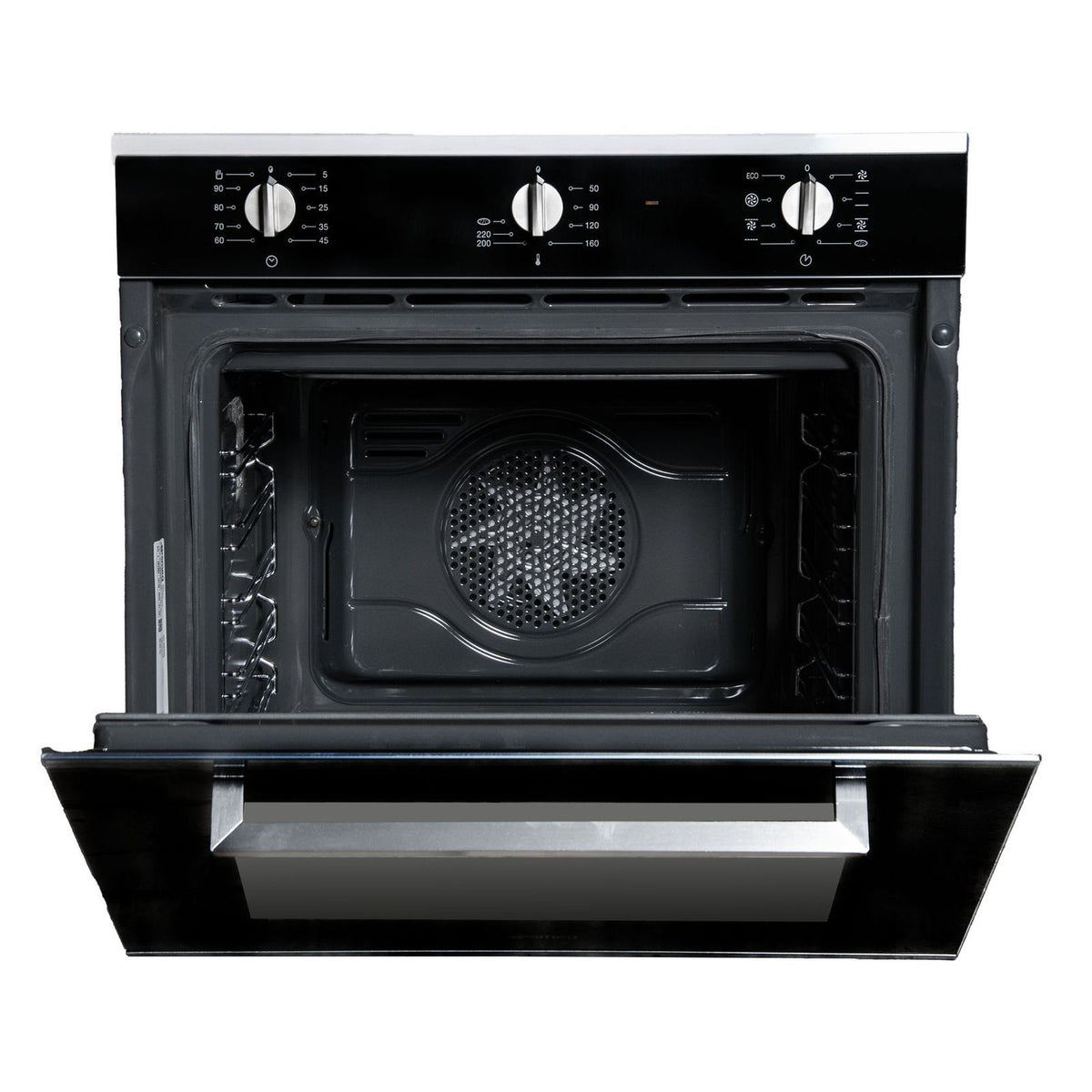 Produktbild Einbaubackofen - Smeg SF64M3PZN Einbaubackofen Schwarzglas 60 cm Selezione A