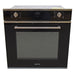 Smeg SF6400TVN Einbaubackofen Schwarzglas 60 cm Selezione