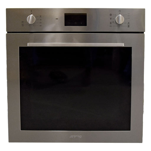 Produktbild Einbaubackofen - Smeg SF6400TVX Einbaubackofen Schwarzglas 60 cm Edelstahlfront Selezione Aesthetic