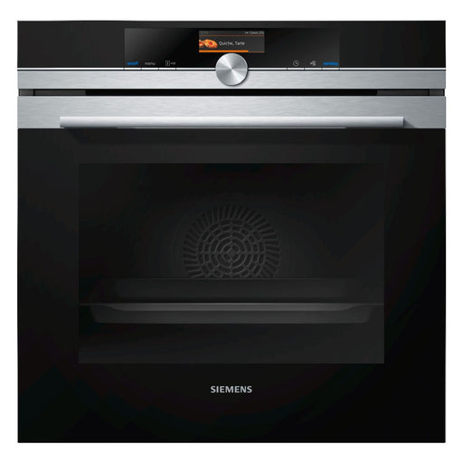 Produktbild Einbaubackofen - Siemens iQ700 HB676G1S6S Backofen 71 l Schwarz, E