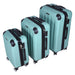 TP 3tlg. ABS Hartschalen Kofferset grün Erweiterungsfunktion und TSA- Zahlenschloss