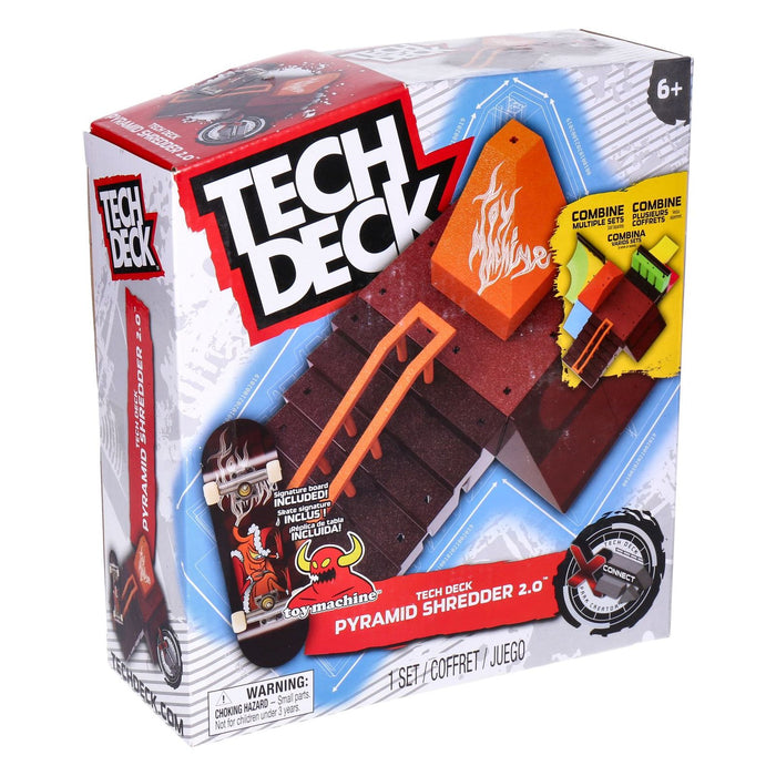 Tech Deck X Connect Rampenset Pyramid Shredder 2.0 Rampe beliebig umbaubar