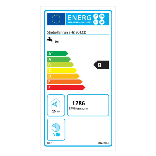 Produktbild Wandspeicher - STIEBEL ELTRON Wandspeicher SHZ 50 LCD Warmwasserspeicher 50 Liter