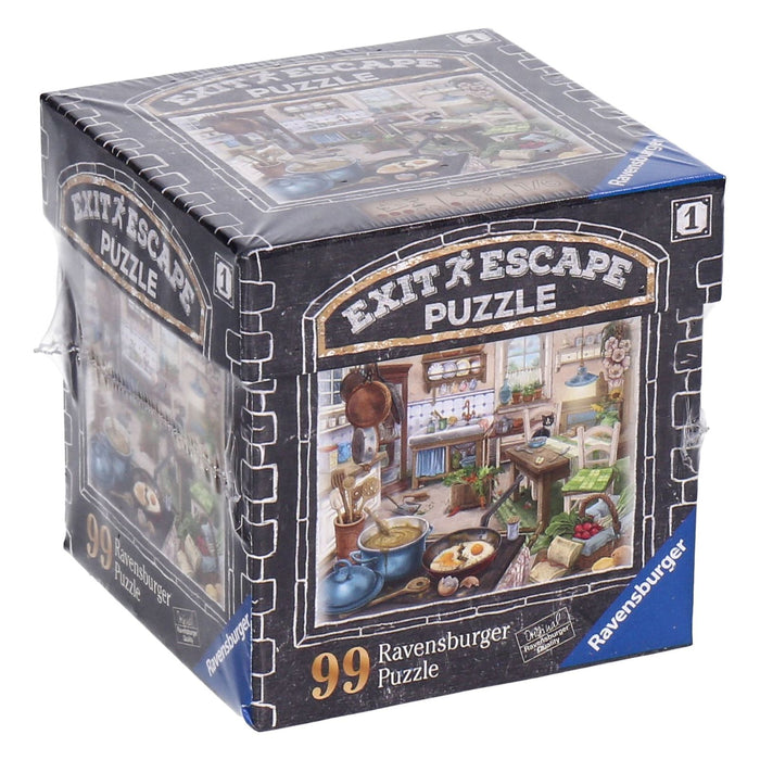 Exit Escape Puzzle Karton Papier Küche