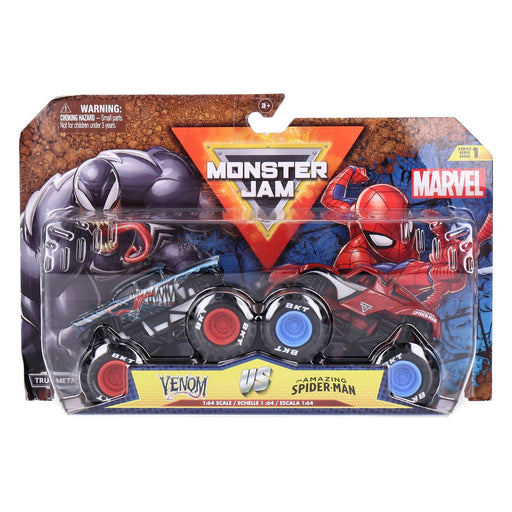 Produktbild Spielzeug-Monstertruck - Monster Jam 2er Pack Marvel 1:64