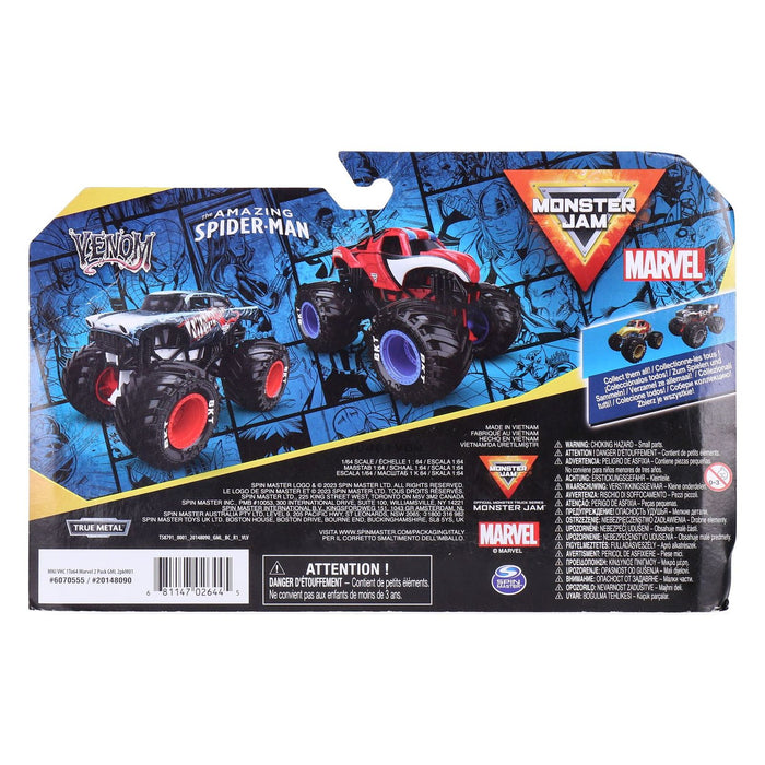 Monster Jam 2er Pack Marvel 1:64