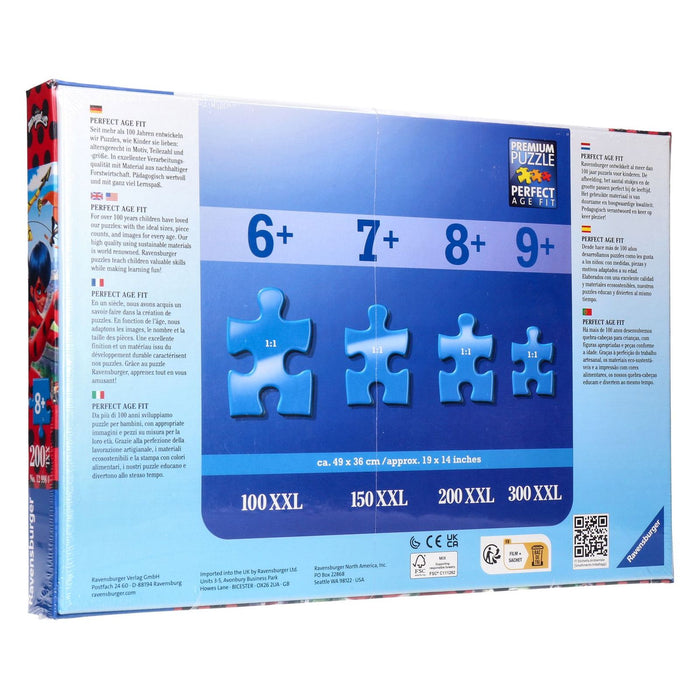 Superhelden Power Puzzle 200 Teile XXL-Format