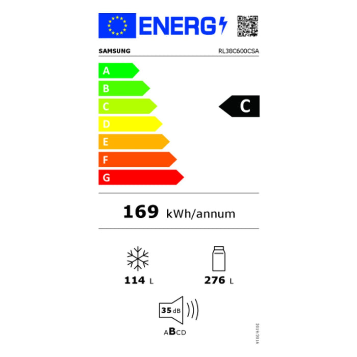 Samsung RB38C600CSA Kühlschrank NoFrost